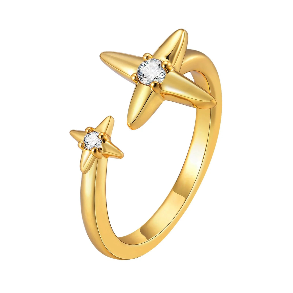 Dainty diamond adjustable ring stacks 525652