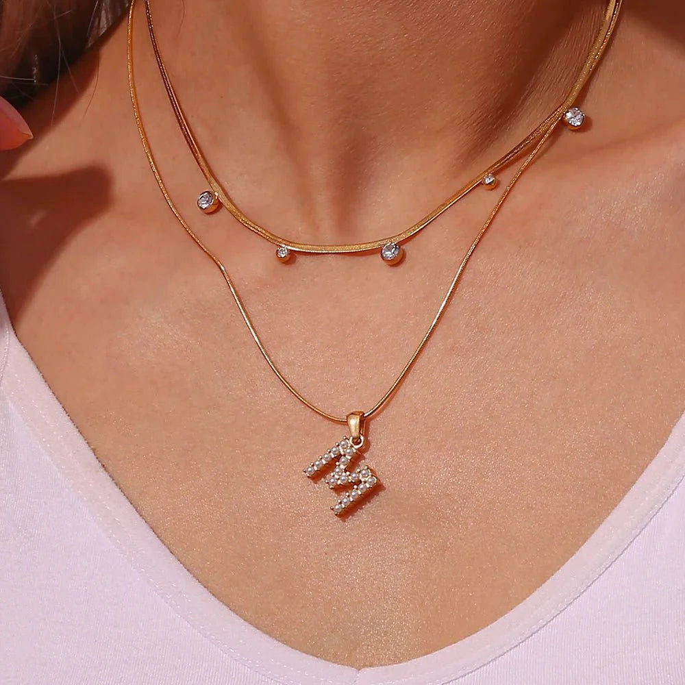 Dainty diamond herringbone choker necklace 742394