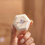 Load image into Gallery viewer, Dainty Forget Me Nots Floral Ring
