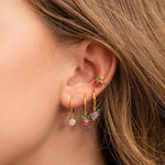 Load image into Gallery viewer, Dainty Fruit Hoop &amp; Stud Earrings
