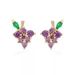 Load image into Gallery viewer, Dainty Fruit Hoop &amp; Stud Earrings
