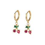 Load image into Gallery viewer, Dainty Fruit Hoop &amp; Stud Earrings
