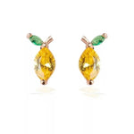 Load image into Gallery viewer, Dainty Fruit Hoop &amp; Stud Earrings
