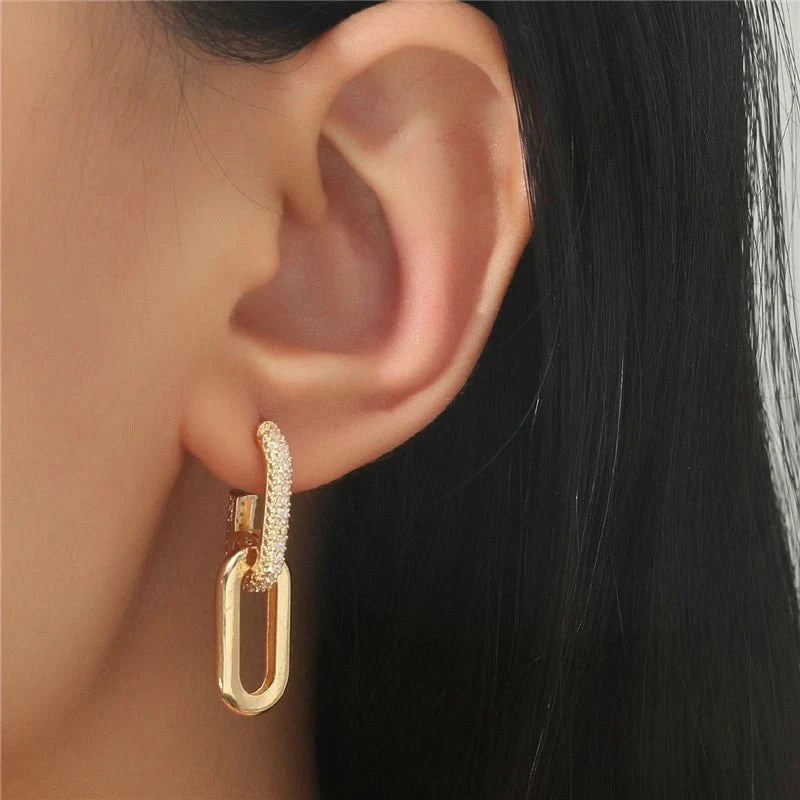 Dainty loop deluxe earrings 623635