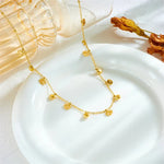 Load image into Gallery viewer, Dainty Minimal Evil Eye Diamond Necklace

