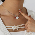 Load image into Gallery viewer, Dainty Personalized Name &amp; Birthstone Necklace
