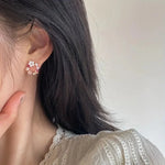 Load image into Gallery viewer, Dainty Pink Boutique Earrings
