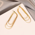 Load image into Gallery viewer, Dainty Tassel Dangle Chain Earrings
