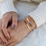 Load image into Gallery viewer, Dainty Thin Engraving Bracelet
