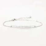 Load image into Gallery viewer, Dainty Thin Engraving Bracelet
