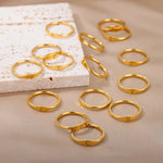 Load image into Gallery viewer, Dainty Thin Letter Initial Ring

