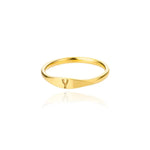 Load image into Gallery viewer, Dainty Thin Letter Initial Ring
