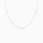 Load image into Gallery viewer, Dainty Tiny Flowers Necklace
