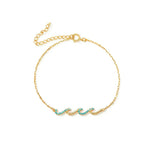 Load image into Gallery viewer, Dainty Wave Bracelet
