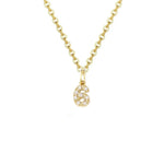Load image into Gallery viewer, Dainty Zircon Letter Initial, Number, Symbol Chain Necklace
