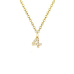 Load image into Gallery viewer, Dainty Zircon Letter Initial, Number, Symbol Chain Necklace
