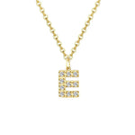 Load image into Gallery viewer, Dainty Zircon Letter Initial, Number, Symbol Chain Necklace
