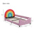 Twin Rainbow Velvet Enclosed Bed