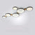 Contemporary Round Flush Mount Ceiling Light