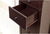 Transitional Espresso Compact Design 5-Drawer Chest Ideal For Bedroom And Small Living Spaces In Espresso