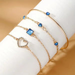 Load image into Gallery viewer, Diamond Statement Bracelet Stacks
