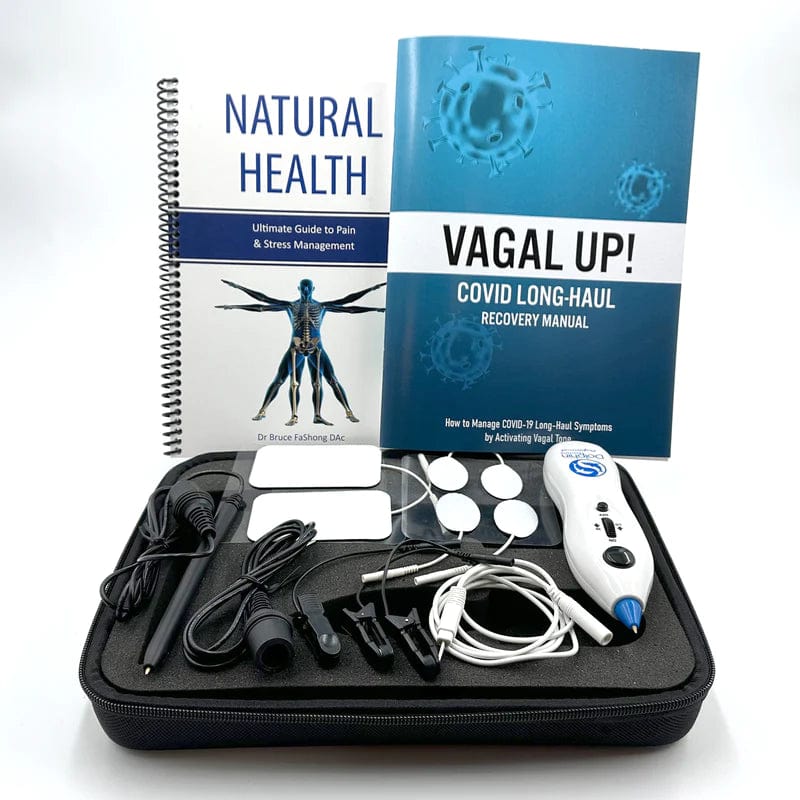 DOLPHIN NEUROSTIM Scar Release Kit Dolphin Neurostim Professional Blue Tip Single Kit + Vagal Stim Kit