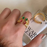 Load image into Gallery viewer, Dual Diamond Wrapped Rings
