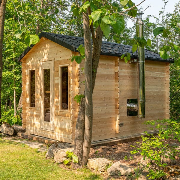 DUNDALK LEISURECRAFT Dundalk - CT Georgian Cabin Sauna with Changeroom - CTC88CW
