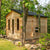 DUNDALK LEISURECRAFT Dundalk - CT Georgian Cabin Sauna with Changeroom - CTC88CW