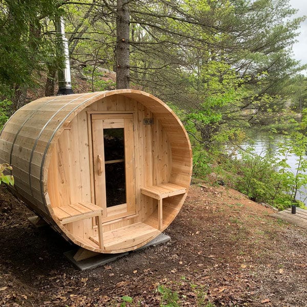 DUNDALK LEISURECRAFT Dundalk - CT Serenity Barrel Sauna - CTC2245W