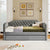 Twin Traditional Upholstered Daybed with Trundle