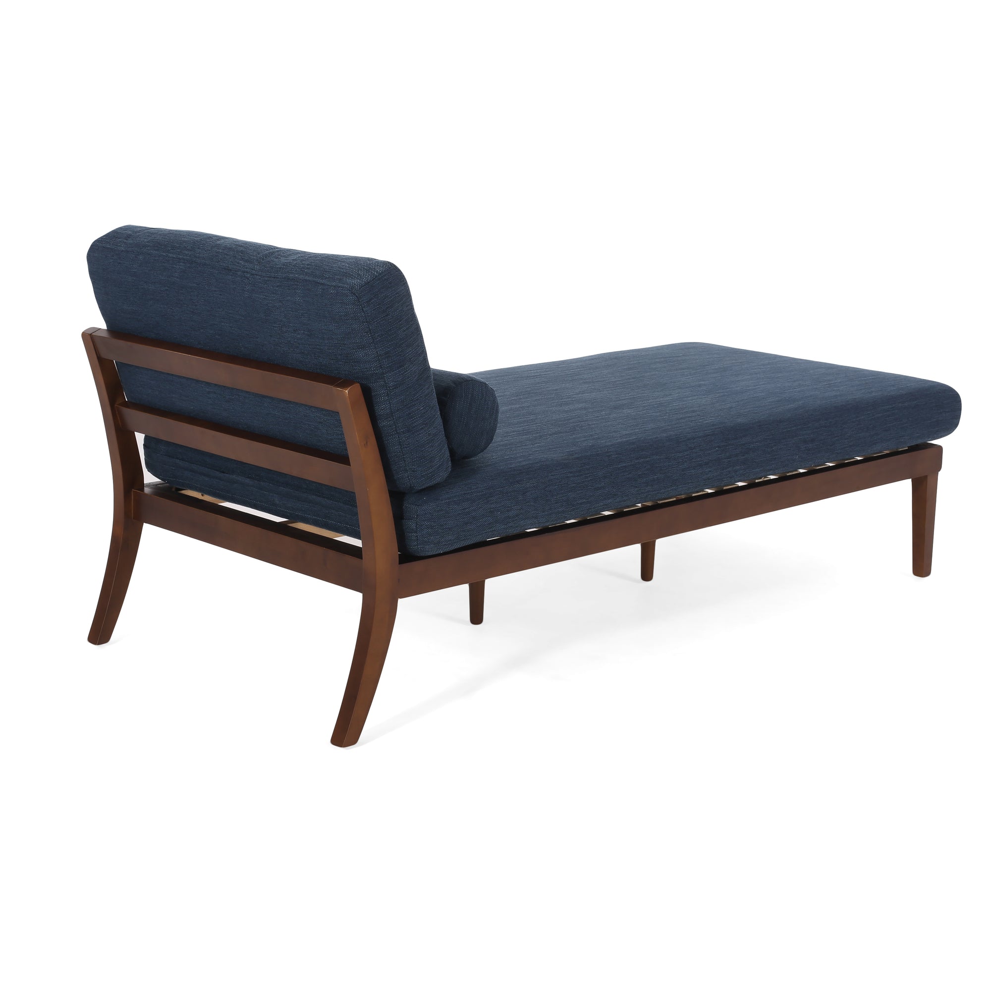 Minimal Navy Blue Chaise Lounge