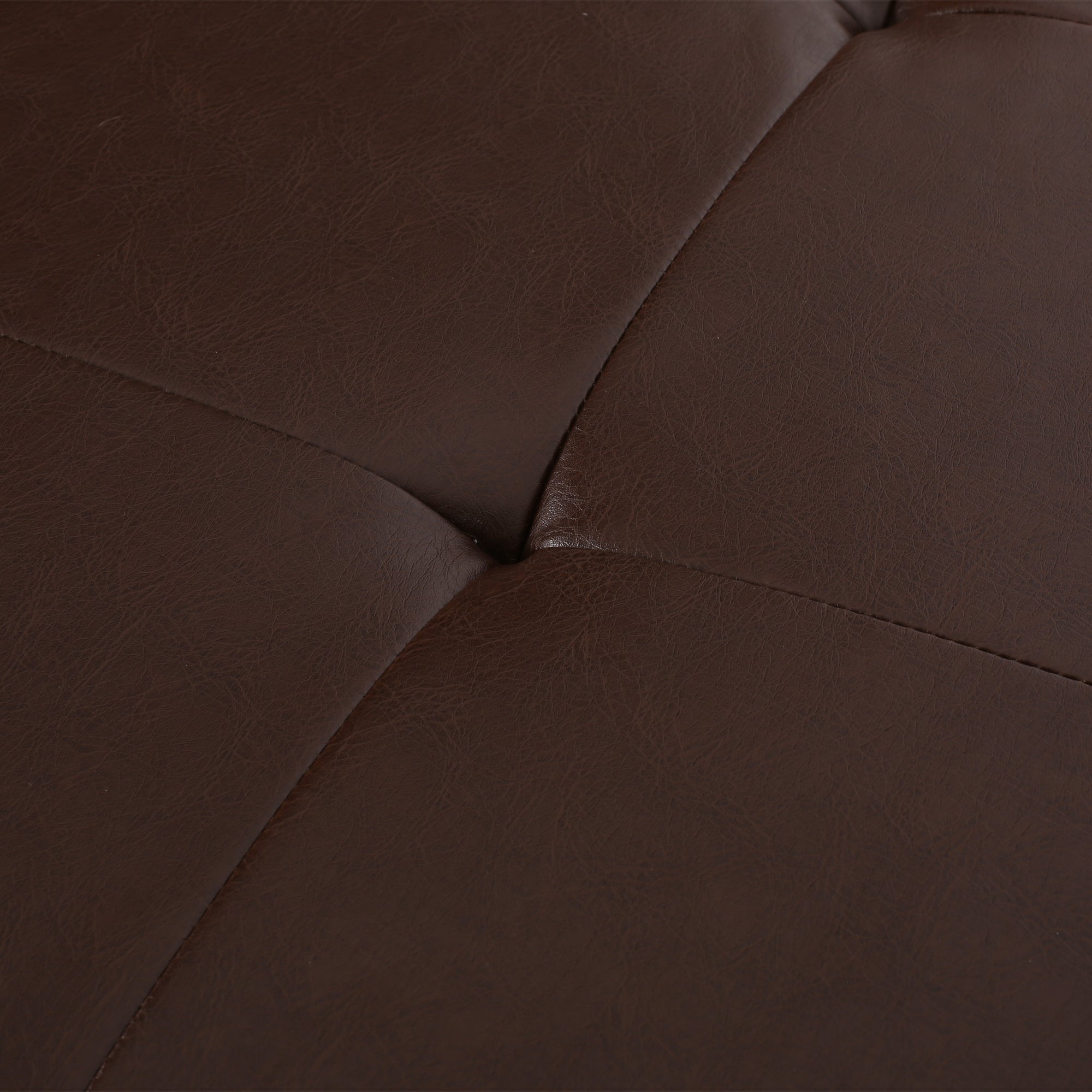 Minimal Dark Brown Chaise Lounge