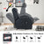 Black Electric Power Lift Recliner Chair With Remote Control