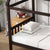 Espresso Twin Rubber Wood House Bed with Headboard and Footboard