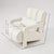 Modern Upholstered Accent Chair In Beige