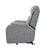 Electric Power Lift Recliner Chair for Seniors - Light Gray Fabric, Remote Control, Side Pocket, Ideal for Elderly Comfort