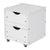 White Versatile Full Bed & Nightstand with Trundle and Underbed Storage Box