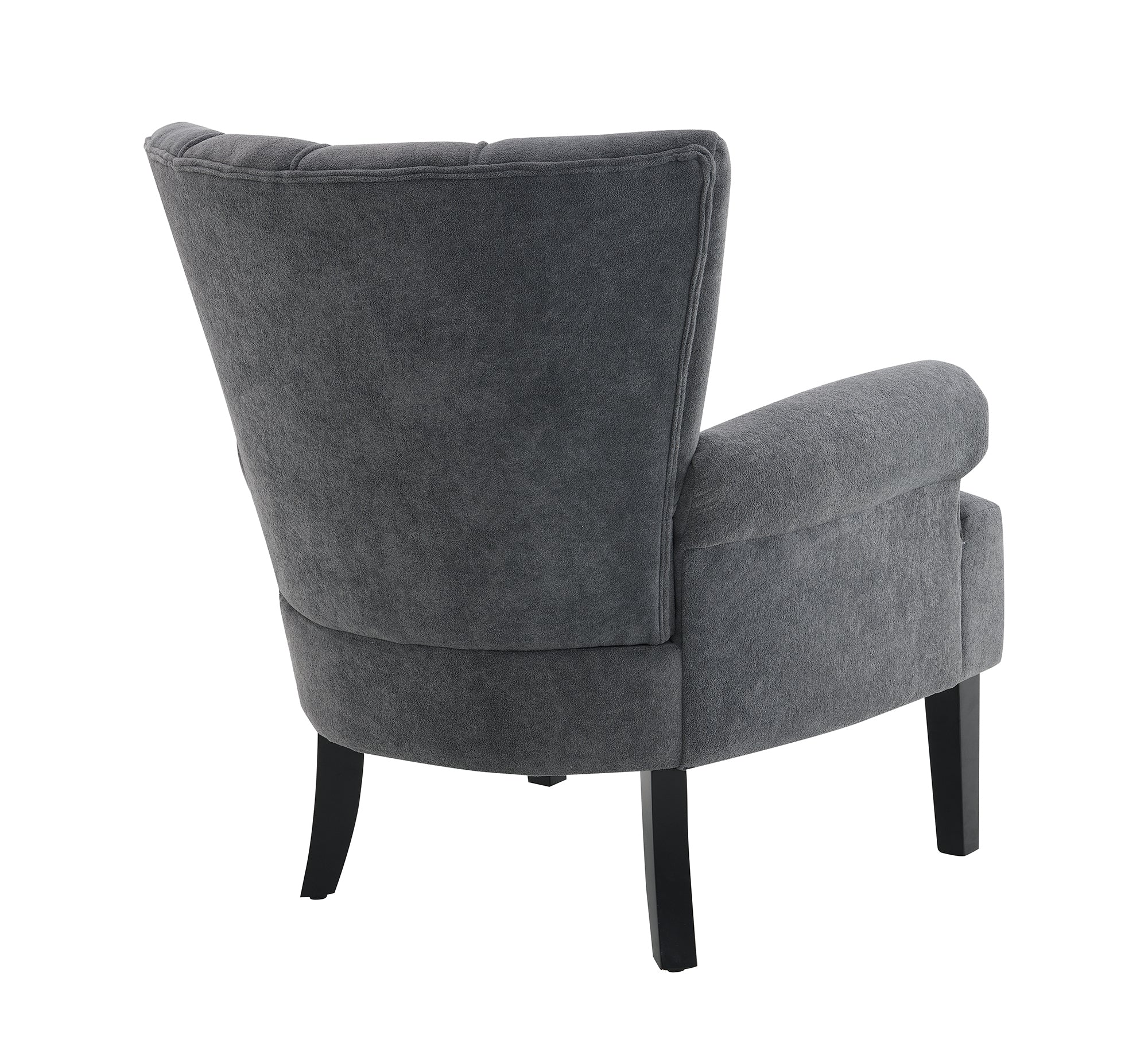 Dark Gray Modern Accent Living Room Chairs