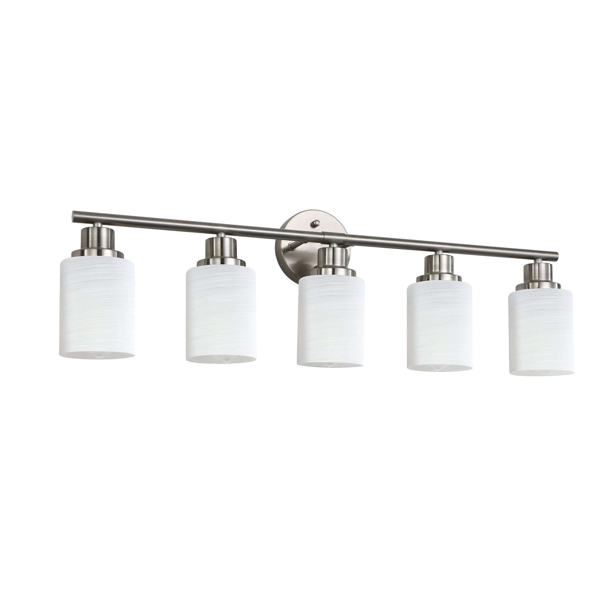 Aestin's Clean Minimal 5-Light Vanity Wall Sconce