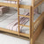 Full Over Full Twin Size Triple Bunk Bed with Ladders and Guardrails in White