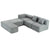 Chamonix Modular Sectional Sofa in Gray