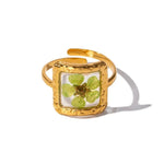 Load image into Gallery viewer, Elegant Floral Adjustable Rings
