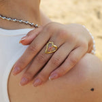 Load image into Gallery viewer, Elegant Floral Adjustable Rings
