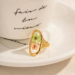 Load image into Gallery viewer, Elegant Floral Adjustable Rings
