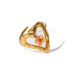 Load image into Gallery viewer, Elegant Floral Adjustable Rings
