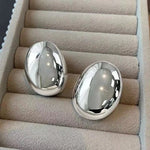 Load image into Gallery viewer, Elegant Oval Stud Earrings

