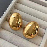 Load image into Gallery viewer, Elegant Oval Stud Earrings
