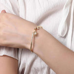 Load image into Gallery viewer, Elegant Tulip Opal Diamond Accented Bracelet
