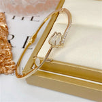 Load image into Gallery viewer, Elegant Tulip Opal Diamond Accented Bracelet
